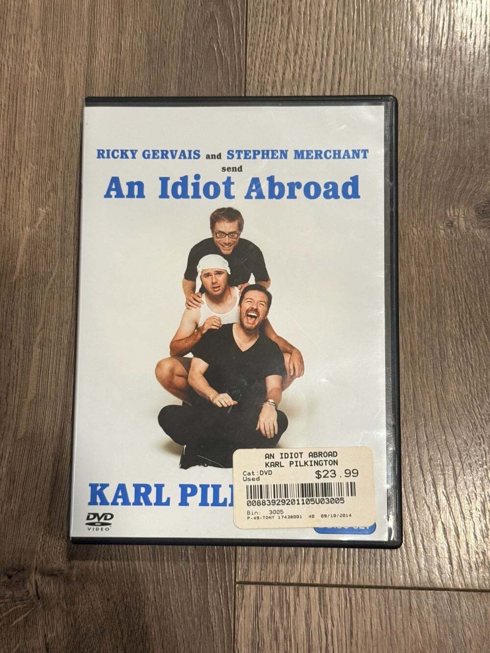 An Idiot Abroad Season 1 DVD 2-Disc Set Karl Pilkington